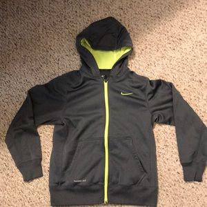 Nike boys zip-up sweatshirt